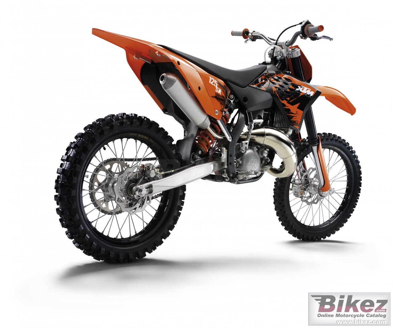 Big KTM 125 sx picture and wallpaper from Bikez.com